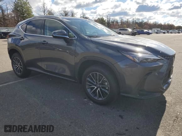✅ 2025 Lexus NX 350h Premium • VIN: 2T2GKCEZXSC046358 • Lot: 91618885. Listed on Copart with 3,491 mi. Free auction sales archive from the USA and detailed vehicle history report at DreamBid. Image 4.