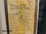 ✅ 1979 Mercedes-Benz 350 • VIN: 11602812048397 • Lot: 72587244. Listed on Copart with 151,359 mi. Free auction sales archive from the USA and detailed vehicle history report at DreamBid. Image 12.