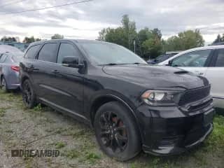 2019 Dodge Durango R/T with VIN 1C4SDHCT2KC791439, listed as a Copart auction lot 80936695 with 97,655 mi miles and Clean title. Bid and sale history available at DreamBid. Image 1.