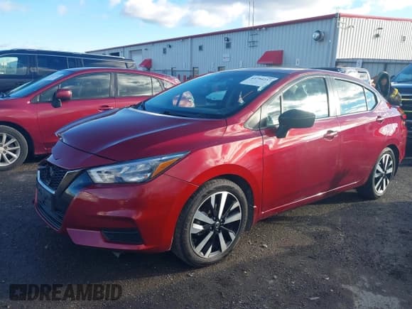 ✅ 2022 Nissan Versa SR • VIN: 3N1CN8FV3NL851075 • Lot: 43794257. Listed on IAAI with 51,221 mi. Free auction sales archive from the USA and detailed vehicle history report at DreamBid. Image 18.