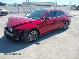 2025 Hyundai Sonata Limited z VIN KMHL54JJ9SA125259, wystawiony jako IAAI lot #43302376 z przebiegiem 1 620 mil mil oraz . Historia ofert i sprzedaży dostępna na DreamBid. Obrazek 2.