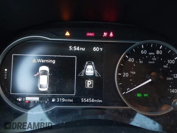 ✅ 2020 Nissan Versa SR • VIN: 3N1CN8FV7LL865381 • Лот: 43644672. Опубликован ранее на IAAI с пробегом 55 454 миль. Бесплатный доступ к архиву аукционных продаж из США и подробный отчёт об истории автомобиля на DreamBid. Изображение 7.