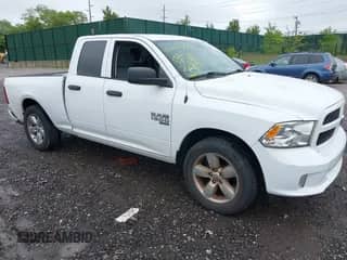 2019 Ram 1500 Tradesman with VIN 1C6RR7FG5KS636714, listed as a IAAI auction lot 42270900 with 55,175 mi miles and . Bid and sale history available at DreamBid. Image 1.