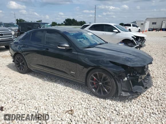 ✅ 2022 Cadillac CT4-V • VIN: 1G6D75RP2N0410951 • Lot: 64570434. Listed on Copart with 12,933 mi. Free auction sales archive from the USA and detailed vehicle history report at DreamBid. Image 4.