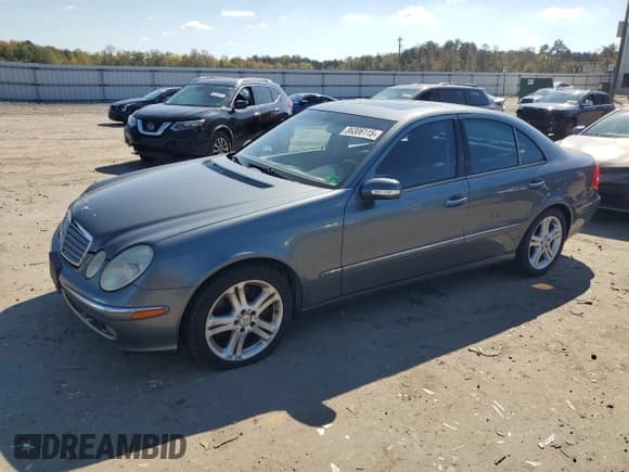 ✅ 2005 Mercedes-Benz E 500 • VIN: WDBUF83J05X172366 • Lot: 86306115. Listed on Copart with 152,419 mi. Free auction sales archive from the USA and detailed vehicle history report at DreamBid. Image 1.