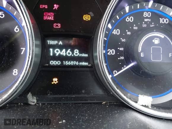 2013 Hyundai Sonata SE with VIN 5NPEC4AB8DH753742, listed as a IAAI auction lot 43331664 with 156,896 mi miles and . Bid and sale history available at DreamBid. Image 7.