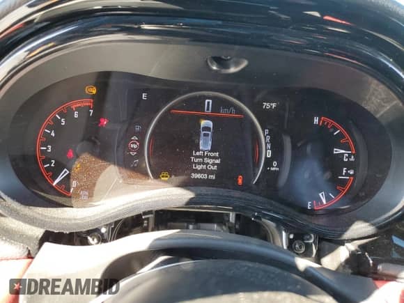 2022 Dodge Durango R/T with VIN 1C4SDHCT5NC202260, listed as a Copart auction lot 90453335 with 39,603 mi miles and Clean title. Bid and sale history available at DreamBid. Image 9.