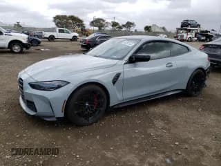 ✅ 2021 BMW M4 Competition • VIN: WBS33AZ08MCG80260 • Lot: 40392163. Listed on Copart with 33,027 mi. Free auction sales archive from the USA and detailed vehicle history report at DreamBid. Image 1.