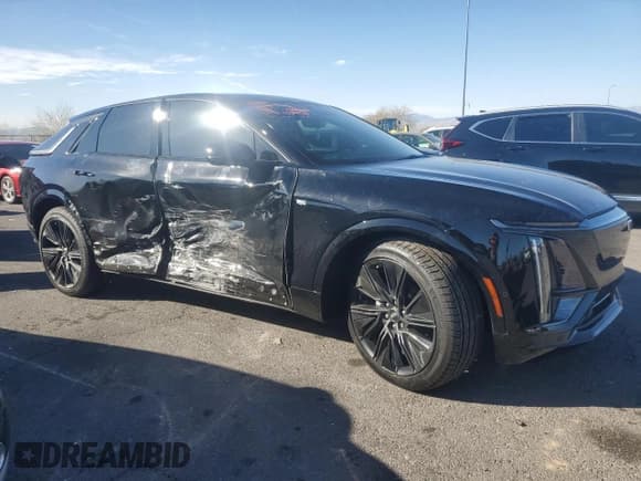 ✅ 2024 Cadillac LYRIQ Sport • VIN: 1GYKPWRL2RZ128893 • Lot: 47378525. Listed on Copart with 316 mi. Free auction sales archive from the USA and detailed vehicle history report at DreamBid. Image 4.