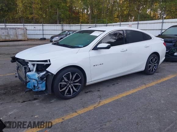 2024 Chevrolet Malibu RS with VIN 1G1ZG5ST9RF244966, listed as a IAAI auction lot 43311844 with 34,958 mi miles and . Bid and sale history available at DreamBid. Image 18.