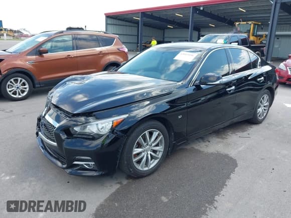 ✅ 2014 Infiniti Q50 Sport • VIN: JN1BV7AR6EM708126 • Lot: 43015556. Wystawiony na IAAI z przebiegiem 72 151 mil. Bezpłatny archiwum sprzedaży aukcyjnych z USA i szczegółowy raport historii pojazdu na DreamBid. Zdjęcie 2.