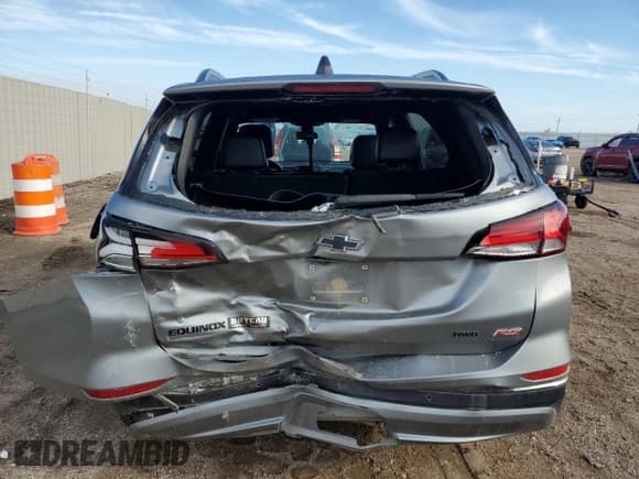 ✅ 2023 Chevrolet Equinox RS • VIN: 3GNAXWEG2PS148539 • Lot: 81731295. Listed on Copart with 38,878 mi. Free auction sales archive from the USA and detailed vehicle history report at DreamBid. Image 6.