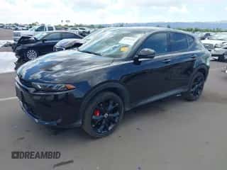 2024 Dodge Hornet GT z VIN ZACNDFAN8R3A14928, wystawiony jako IAAI lot #42387134 z przebiegiem 27 254 mil mil oraz . Historia ofert i sprzedaży dostępna na DreamBid. Obrazek 2.