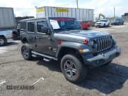 ✅ 2019 Jeep Wrangler Unlimited Sport S • VIN: 1C4HJXDG3KW569389 • Lot: 42197632. Listed on IAAI with 77,058 mi. Free auction sales archive from the USA and detailed vehicle history report at DreamBid. Image 1.