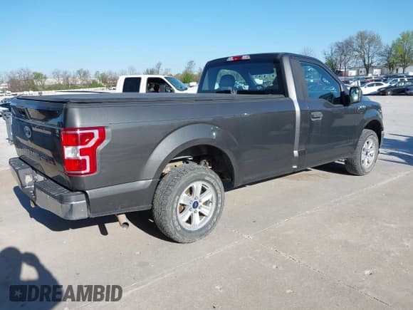 ✅ 2018 Ford F-150 XL • VIN: 1FTMF1CB7JKD99241 • Lot: 41992765. Listed on IAAI with 81,185 mi. Free auction sales archive from the USA and detailed vehicle history report at DreamBid. Image 4.