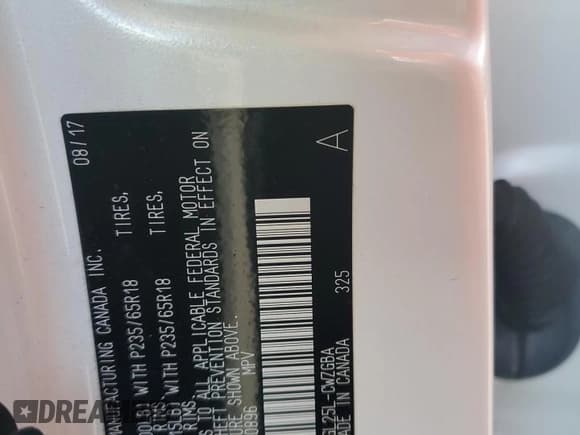 ✅ 2017 Lexus RX 350 • VIN: 2T2BZMCA6HC110896 • Lot: 89455245. Listed on Copart with 96,866 mi. Free auction sales archive from the USA and detailed vehicle history report at DreamBid. Image 13.