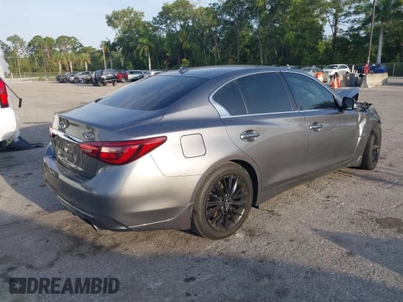 ✅ 2020 Infiniti Q50 Luxe • VIN: JN1EV7AP3LM204173 • Лот: 41862500. Опубликован ранее на IAAI с пробегом 88 760 миль. Бесплатный доступ к архиву аукционных продаж из США и подробный отчёт об истории автомобиля на DreamBid. Изображение 4.