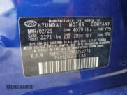 ✅ 2021 Hyundai Ioniq SE • VIN: KMHC75LC2MU252774 • Lot: 47919995. Wystawiony na Copart z przebiegiem 84 028 mil. Bezpłatny archiwum sprzedaży aukcyjnych z USA i szczegółowy raport historii pojazdu na DreamBid. Zdjęcie 12.