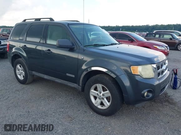 ✅ 2008 Ford Escape Hybrid • VIN: 1FMCU59H58KD21499 • Lot: 42874683. Listed on IAAI with 150,127 mi. Free auction sales archive from the USA and detailed vehicle history report at DreamBid. Image 1.