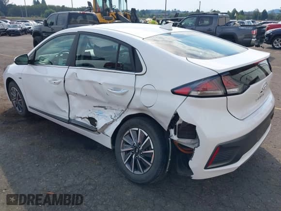 ✅ 2020 Hyundai Ioniq Limited • VIN: KMHC85LJ3LU072522 • Lot: 43079236. Listed on IAAI with 22,758 mi. Free auction sales archive from the USA and detailed vehicle history report at DreamBid. Image 3.