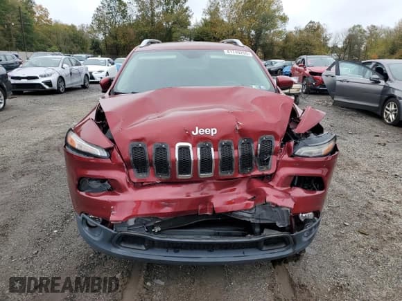 ✅ 2016 Jeep Cherokee Latitude • VIN: 1C4PJLCS4GW195392 • Лот: 81740255. Опубликован ранее на Copart с пробегом 88 455 миль. Бесплатный доступ к архиву аукционных продаж из США и подробный отчёт об истории автомобиля на DreamBid. Изображение 5.