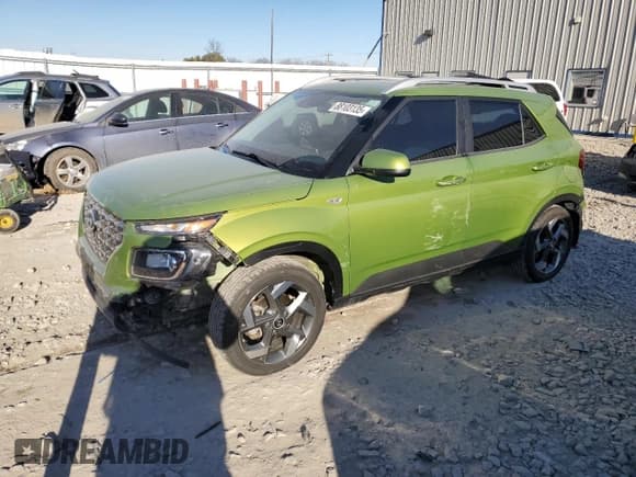 ✅ 2022 Hyundai Venue Limited • VIN: KMHRC8A31NU151558 • Lot: 88103135. Listed on Copart with 45,404 mi. Free auction sales archive from the USA and detailed vehicle history report at DreamBid. Image 1.