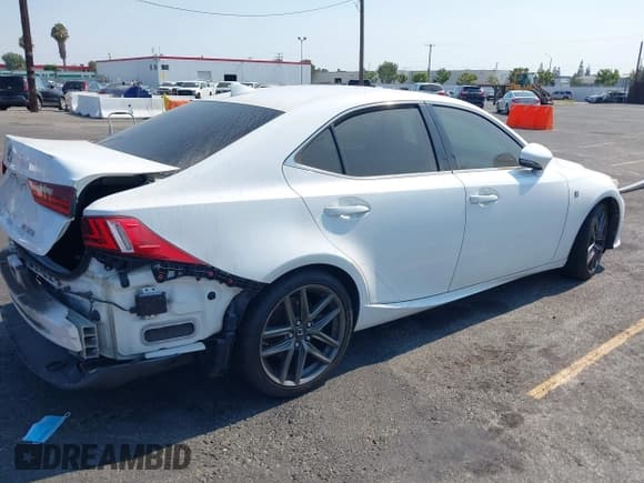 ✅ 2014 Lexus IS 350 • VIN: JTHBE1D24E5004699 • Lot: 42910506. Listed on IAAI with 78,727 mi. Free auction sales archive from the USA and detailed vehicle history report at DreamBid. Image 4.