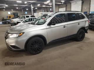 2020 Mitsubishi Outlander ES with VIN JA4AZ3A31LZ004962, listed as a Copart auction lot 65710775 with 50,751 mi miles and Salvage title. Bid and sale history available at DreamBid. Image 1.
