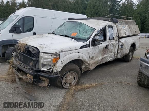 ✅ 2014 Ford F-250 XL • VIN: 1FT7X2AT5EEA60798 • Lot: 84401255. Listed on Copart with Not provided. Free auction sales archive from the USA and detailed vehicle history report at DreamBid. Image 1.