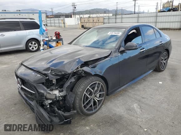 ✅ 2023 Mercedes-Benz C 300 • VIN: W1KAF4GB9PR111630 • Lot: 53679435. Listed on Copart with Not provided. Free auction sales archive from the USA and detailed vehicle history report at DreamBid. Image 1.