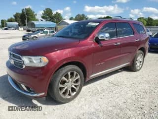 ✅ 2016 Dodge Durango Citadel • VIN: 1C4RDJEG5GC315621 • Lot: 55091595. Listed on Copart with 164,227 mi. Free auction sales archive from the USA and detailed vehicle history report at DreamBid. Image 1.