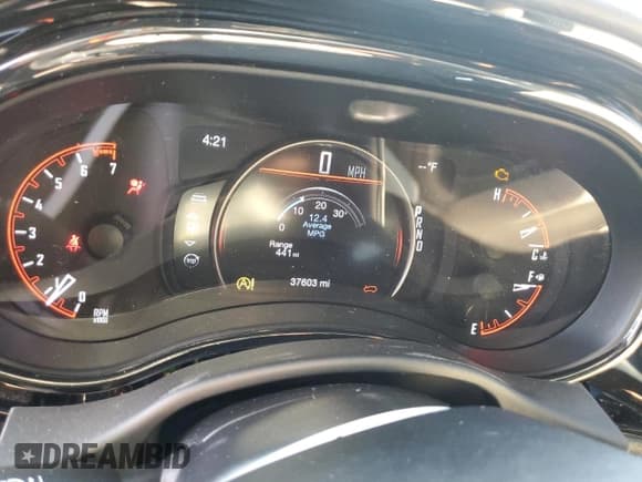 ✅ 2021 Dodge Durango GT • VIN: 1C4RDHDG7MC544310 • Lot: 84211285. Listed on Copart with 37,603 mi. Free auction sales archive from the USA and detailed vehicle history report at DreamBid. Image 9.