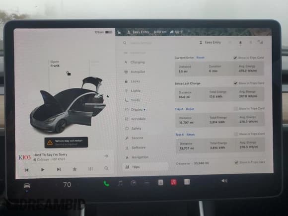 ✅ 2018 Tesla Model 3 Long Range Battery • VIN: 5YJ3E1EB0JF104215 • Lot: 91839935. Listed on Copart with 33,940 mi. Free auction sales archive from the USA and detailed vehicle history report at DreamBid. Image 9.