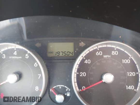 ✅ 2010 Hyundai Accent SE • VIN: KMHCN3AC8AU184845 • Lot: 43109343. Listed on IAAI with 197,504 mi. Free auction sales archive from the USA and detailed vehicle history report at DreamBid. Image 15.