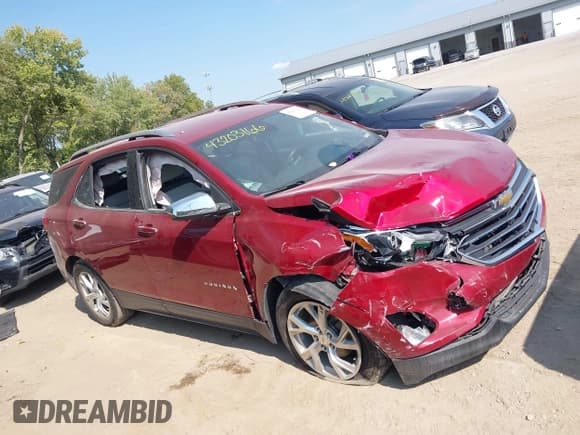 ✅ 2019 Chevrolet Equinox Premier • VIN: 2GNAXNEV4K6148056 • Lot: 43203166. Listed on IAAI with 66,972 mi. Free auction sales archive from the USA and detailed vehicle history report at DreamBid. Image 13.