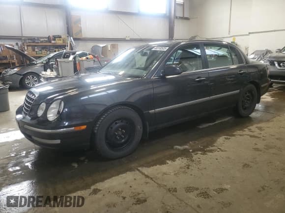 ✅ 2005 Kia Amanti • VIN: KNALD124755054555 • Lot: 48310535. Listed on Copart with 213,150 mi. Free auction sales archive from the USA and detailed vehicle history report at DreamBid. Image 1.