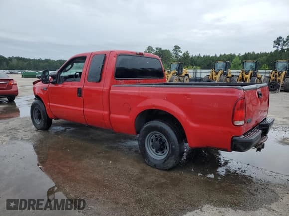 ✅ 2004 Ford F-250 XL • VIN: 1FTNX20L04EA07837 • Lot: 67396225. Listed on Copart with 204,430 mi. Free auction sales archive from the USA and detailed vehicle history report at DreamBid. Image 2.