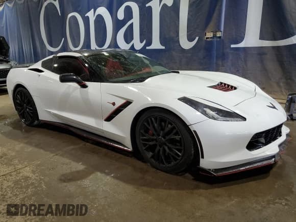✅ 2016 Chevrolet Corvette Z51 3LT • VIN: 1G1YM2D74G5107861 • Lot: 52014925. Listed on Copart with 40,824 mi. Free auction sales archive from the USA and detailed vehicle history report at DreamBid. Image 4.