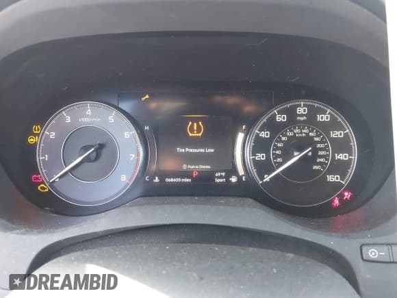 ✅ 2020 Acura RDX Advance • VIN: 5J8TC2H70LL022263 • Lot: 43504035. Listed on IAAI with 68,605 mi. Free auction sales archive from the USA and detailed vehicle history report at DreamBid. Image 7.