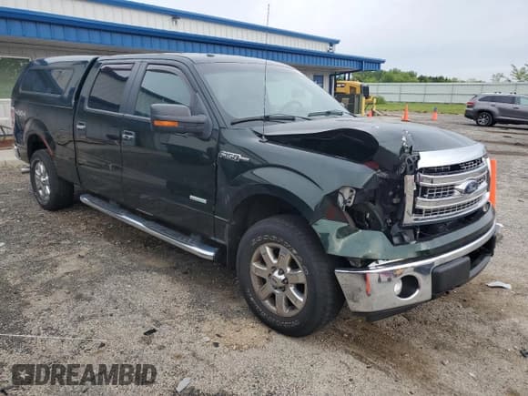 ✅ 2013 Ford F-150 XL • VIN: 1FTFW1ET5DKD78312 • Lot: 58309985. Listed on Copart with 196,602 mi. Free auction sales archive from the USA and detailed vehicle history report at DreamBid. Image 4.