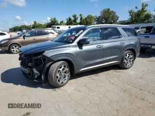 2021 Hyundai Palisade Calligraphy с VIN KM8R7DHE8MU312023, выставлен на аукционе Copart как лот 69588615 с пробегом 41 688 миль миль и Списание • Salvage title. История ставок и продаж доступна на DreamBid. Изображение 1.