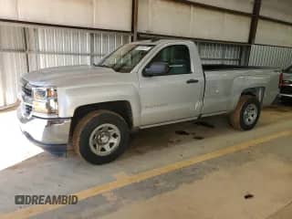 2016 Chevrolet Silverado 1500 Work Truck z VIN 1GCNKNEC6GZ213850, wystawiony jako Copart lot #90990475 z przebiegiem 183 527 mil mil oraz Czysty tytuł • Clean title. Historia ofert i sprzedaży dostępna na DreamBid. Obrazek 1.