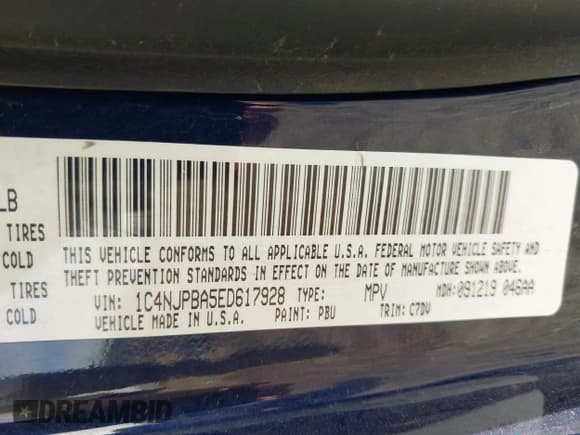✅ 2014 Jeep Patriot Sport • VIN: 1C4NJPBA5ED617928 • Lot: 43563168. Wystawiony na IAAI z przebiegiem 146 718 mil. Bezpłatny archiwum sprzedaży aukcyjnych z USA i szczegółowy raport historii pojazdu na DreamBid. Zdjęcie 9.