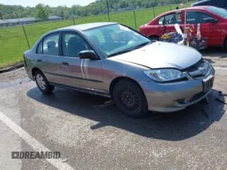 ✅ 2005 Honda Civic VP SSRS • VIN: 2HGES16415H615838 • Lot: 42127628. Listed on IAAI with 126,813 mi. Free auction sales archive from the USA and detailed vehicle history report at DreamBid. Image 1.