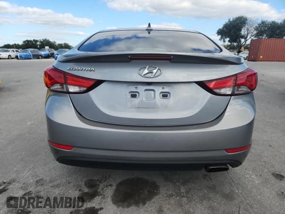 ✅ 2014 Hyundai Elantra Sport • VIN: KMHDH4AH3EU171620 • Lot: 91438525. Listed on Copart with Not provided. Free auction sales archive from the USA and detailed vehicle history report at DreamBid. Image 6.