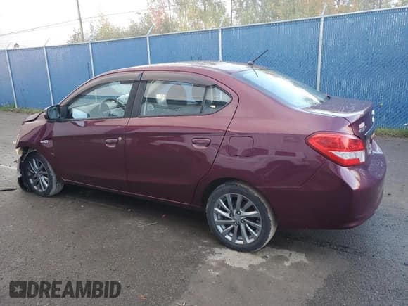 ✅ 2018 Mitsubishi Mirage SE • VIN: ML32F4FJ1JHF00935 • Lot: 87039475. Wystawiony na Copart z przebiegiem 39 753 mil. Bezpłatny archiwum sprzedaży aukcyjnych z USA i szczegółowy raport historii pojazdu na DreamBid. Zdjęcie 2.