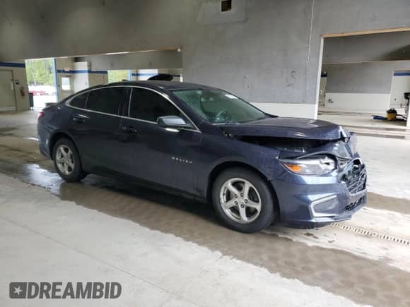 2017 Chevrolet Malibu LS with VIN 1G1ZC5ST0HF258524, listed as a Copart auction lot 81289485 with 113,519 mi miles and Salvage title. Bid and sale history available at DreamBid. Image 4.