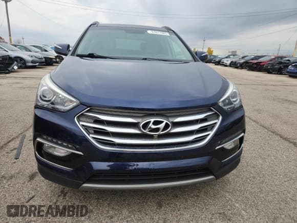 ✅ 2018 Hyundai Santa Fe 2.4L • VIN: 5XYZU3LB1JG537675 • Lot: 91677885. Listed on Copart with 124,280 mi. Free auction sales archive from the USA and detailed vehicle history report at DreamBid. Image 5.
