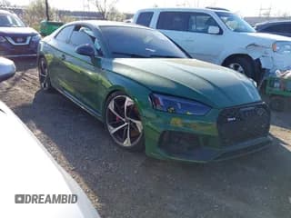 ✅ 2018 Audi RS 5 • VIN: WUAPWAF52JA904243 • Lot: 41991496. Listed on IAAI with 57,563 mi. Free auction sales archive from the USA and detailed vehicle history report at DreamBid. Image 1.
