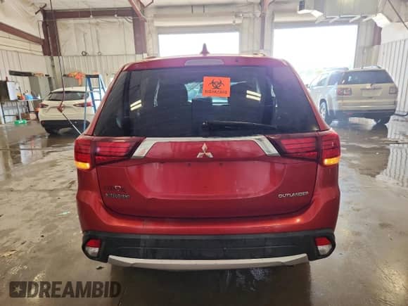2018 Mitsubishi Outlander ES z VIN JA4AZ3A30JZ061733, wystawiony jako Copart lot #80104415 z przebiegiem 104 501 mil mil oraz Nie do naprawy • Non repairable. Historia ofert i sprzedaży dostępna na DreamBid. Obrazek 6.
